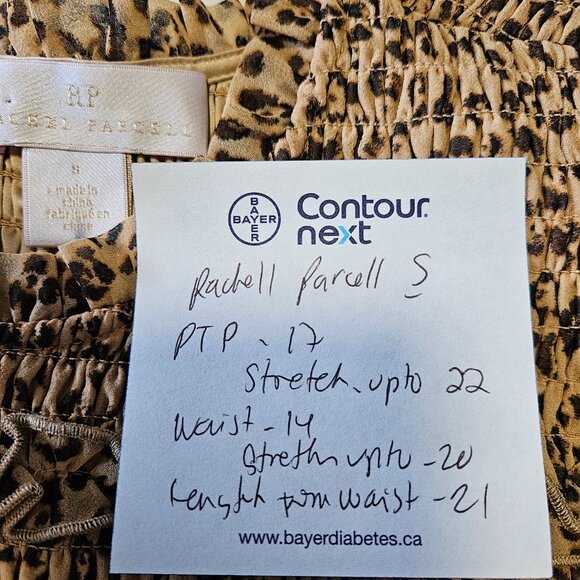 NWT Rachel Parcell Animal Print Dress Size 6 - Picture 5 of 16